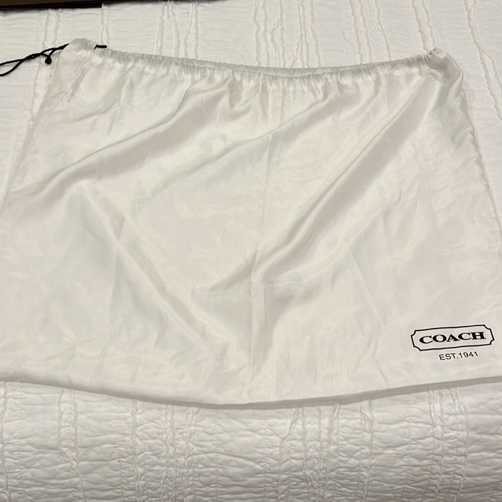 Coach protective cloth bag